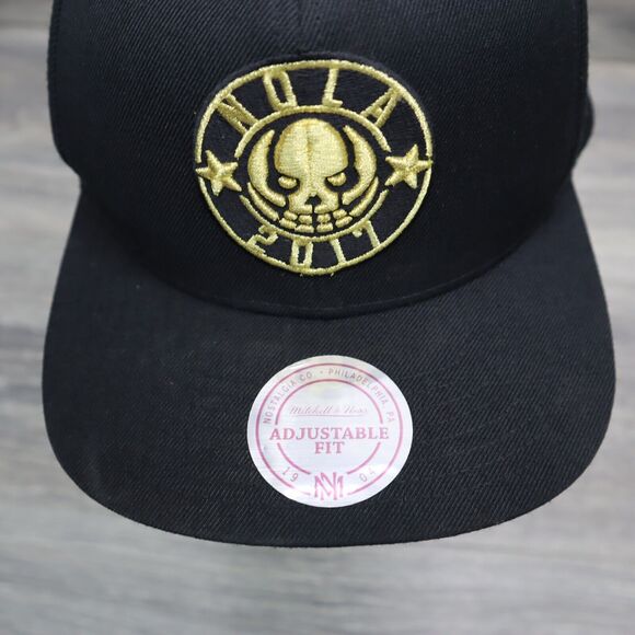Mitchell Ness Hat Mens One Size Black NBA NOLA 2017 Embroidered Casual Cap - Picture 6 of 16